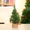 Christmas Tree Linen Bottom Window Table Ornament