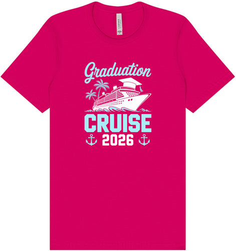 Graduation Cruise 2026 Adult Bella Canvas Shirt