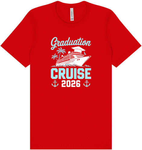 Graduation Cruise 2026 Adult Bella Canvas Shirt