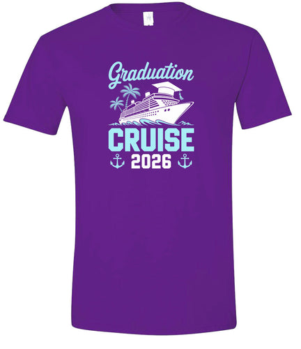 Graduation Cruise 2026 Adult Gildan Soft Shirt