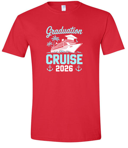Graduation Cruise 2026 Adult Gildan Soft Shirt