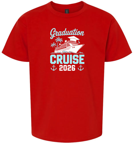 Graduation Cruise 2026 Children's Gildan Soft Shirt