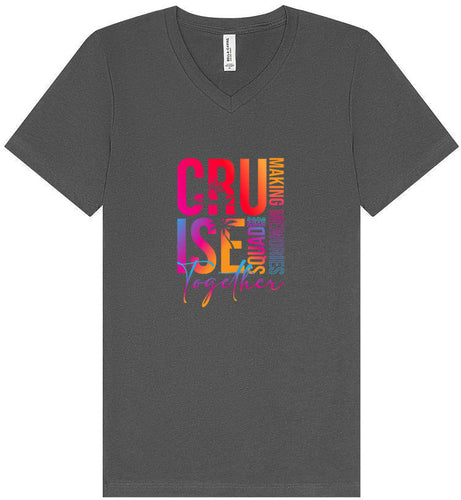 Retro Cruise Together 2026 Unisex V-Neck Shirt