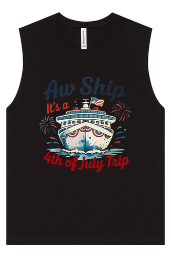 4th of July Cruise Muscle Tank