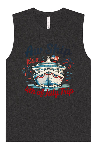 4th of July Cruise Muscle Tank