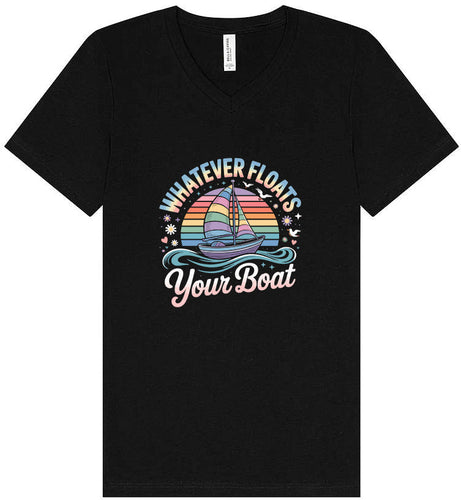 Whatever Floats Your Boat Unisex V-Neck Shirt