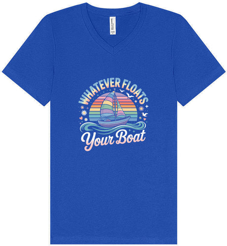 Whatever Floats Your Boat Unisex V-Neck Shirt