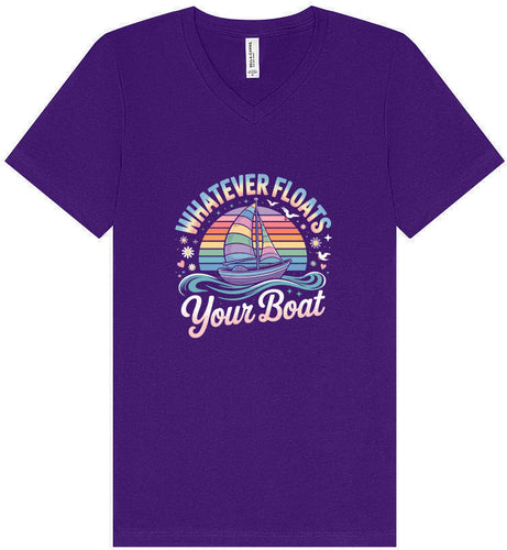 Whatever Floats Your Boat Unisex V-Neck Shirt