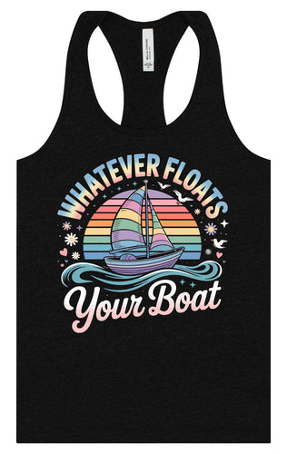 Whatever Floats Your Boat Women's Racerback Tank