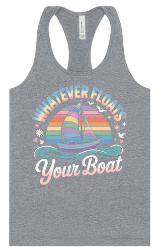 Whatever Floats Your Boat Women's Racerback Tank