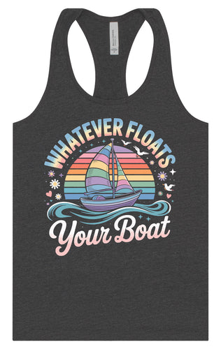 Whatever Floats Your Boat Women's Racerback Tank