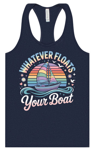 Whatever Floats Your Boat Women's Racerback Tank