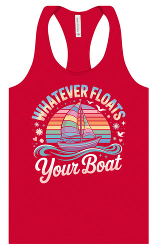 Whatever Floats Your Boat Women's Racerback Tank