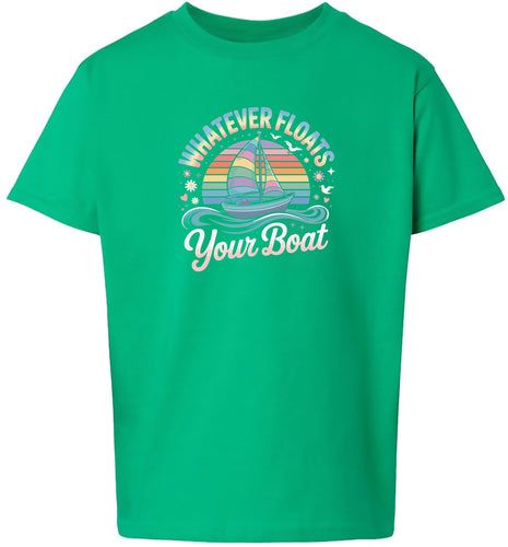 Whatever Floats Your Boat Children's Gildan Soft Shirt