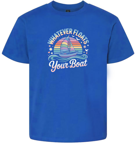 Whatever Floats Your Boat Children's Gildan Soft Shirt