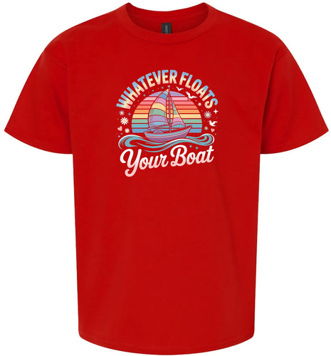 Whatever Floats Your Boat Children's Gildan Soft Shirt