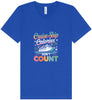 Cruise Ship Calories Don't Count Unisex V-Neck Shirt