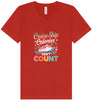 Cruise Ship Calories Don't Count Unisex V-Neck Shirt