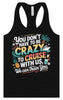 You Don't Have to Be Crazy to Cruise Women's Racerback Tank
