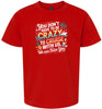 You Don't Have to Be Crazy to Cruise Children's Gildan Soft Shirt