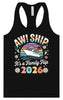 Aw Ship Family Trip 2026 Women's Racerback Tank