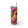 Skinny Tumbler with Straw – 20 oz Stainless Steel Cup