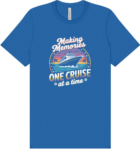Making Memories, One Cruise at a Time Adult Bella Canvas Shirt