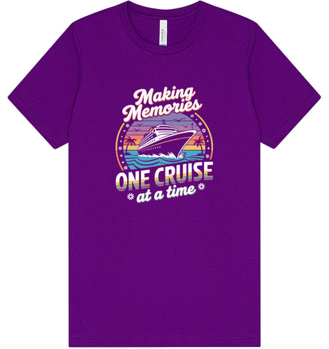 Making Memories, One Cruise at a Time Adult Bella Canvas Shirt
