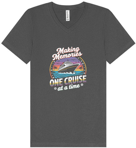 Making Memories, One Cruise at a Time Unisex V-Neck Shirt