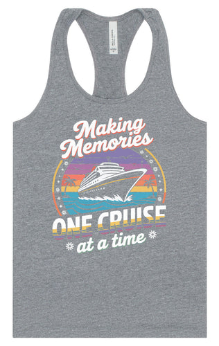 Making Memories, One Cruise at a Time Women's Racerback Tank