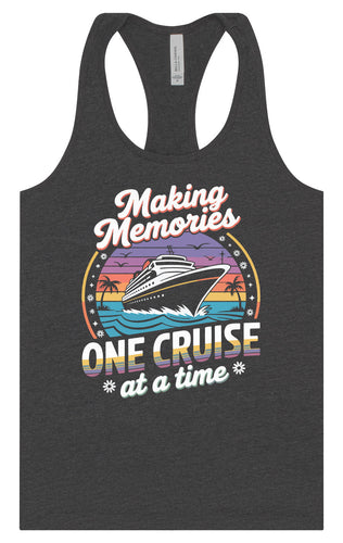 Making Memories, One Cruise at a Time Women's Racerback Tank
