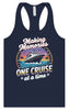 Making Memories, One Cruise at a Time Women's Racerback Tank
