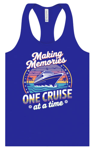 Making Memories, One Cruise at a Time Women's Racerback Tank