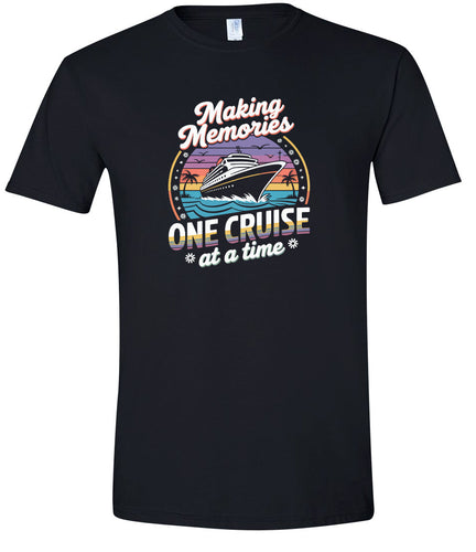 Making Memories, One Cruise at a Time Adult Gildan Soft Shirt