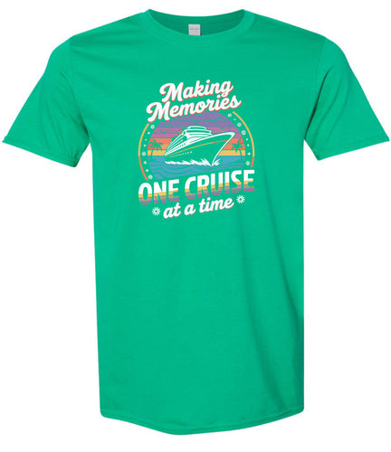 Making Memories, One Cruise at a Time Adult Gildan Soft Shirt