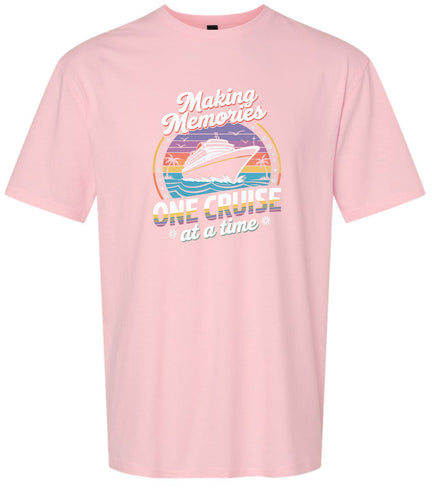 Making Memories, One Cruise at a Time Adult Gildan Soft Shirt