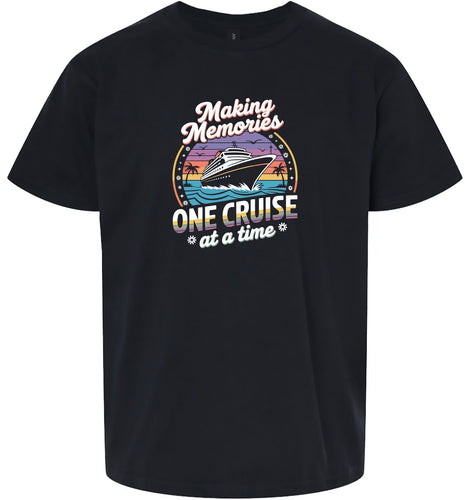 Making Memories, One Cruise at a Time Children's Gildan Soft Shirt