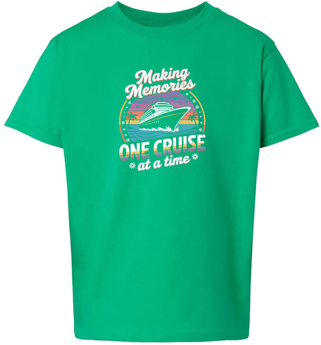 Making Memories, One Cruise at a Time Children's Gildan Soft Shirt