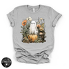 Ghostly Pumpkin Tee | Cute Spooky Halloween Graphic T-Shirt