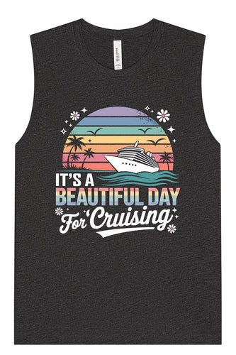 Beautiful Day for Cruising Muscle Tank