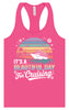 Beautiful Day for Cruising Women's Racerback Tank
