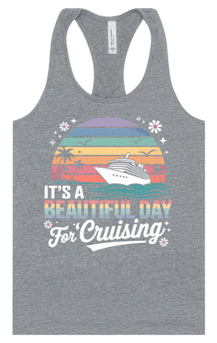 Beautiful Day for Cruising Women's Racerback Tank