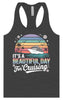 Beautiful Day for Cruising Women's Racerback Tank