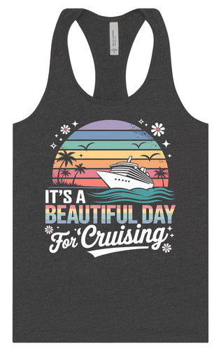 Beautiful Day for Cruising Women's Racerback Tank