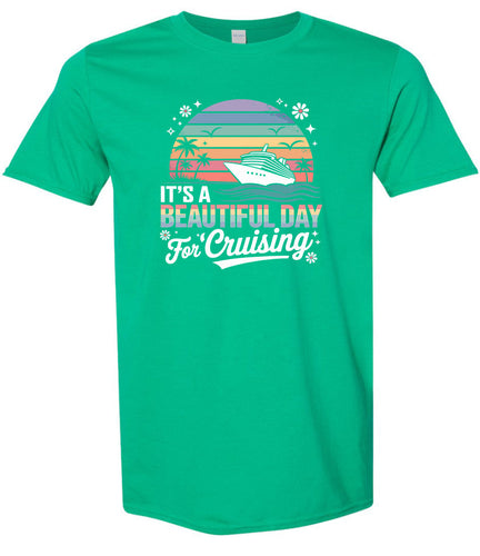 Beautiful Day for Cruising Adult Gildan Soft Shirt