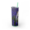 Skinny Tumbler with Straw – 20 oz Stainless Steel Cup