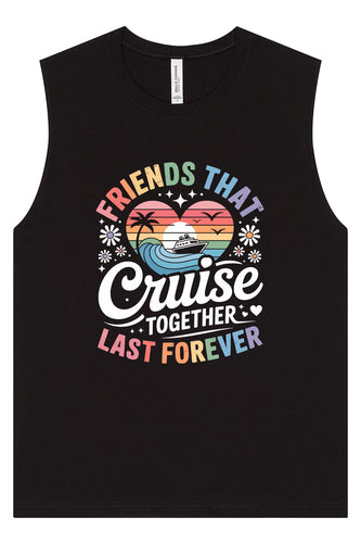 Friends That Cruise Together Muscle Tank