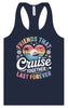 Friends That Cruise Together Women's Racerback Tank