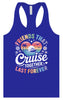 Friends That Cruise Together Women's Racerback Tank
