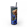 Skinny Tumbler with Straw – 20 oz Stainless Steel Cup